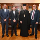 Συνάντηση του Αρχιεπισκόπου Αμερικής κ. Ελπιδοφόρου με τις Πρυτανικές Αρχές του ΕΚΠΑ