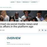 Συνεργασία EMME/ΕΚΠΑ, Salzubg και Sapienza Roma: Informed via Social Mediaστο πλαίσιο CIVIS